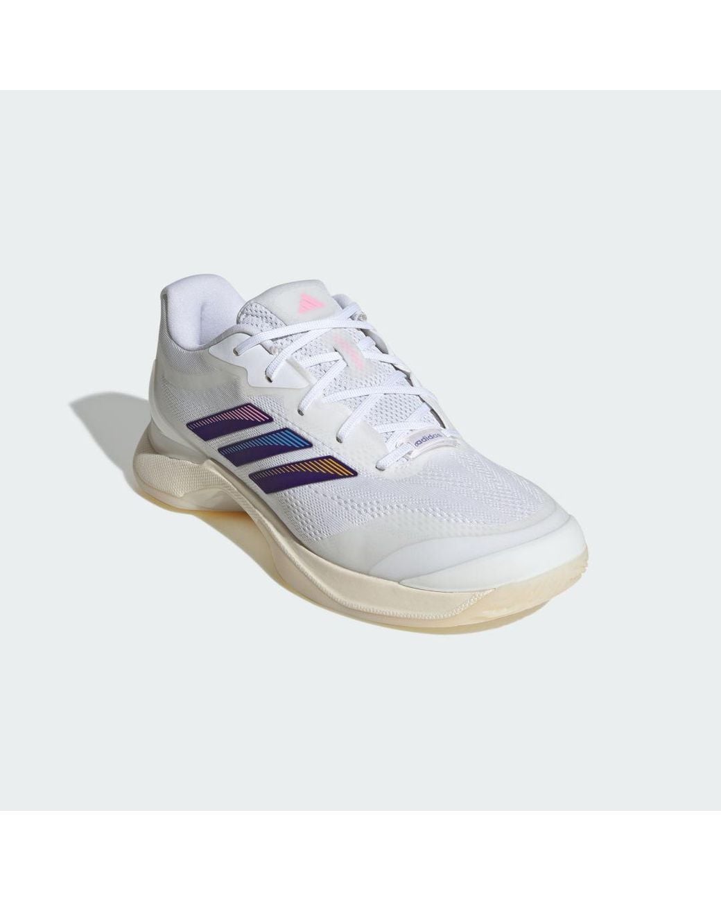 Adidas Blue Avacourt 3 Tennis Shoes