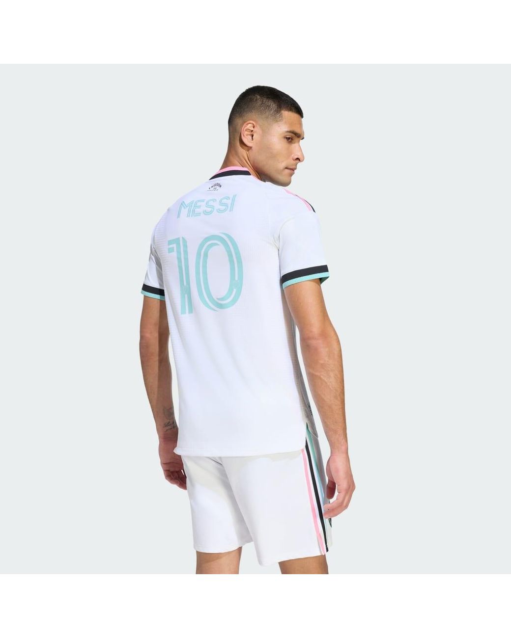 Adidas Blue Inter Miami Cf 2026 Third Authentic Jersey Messi for men