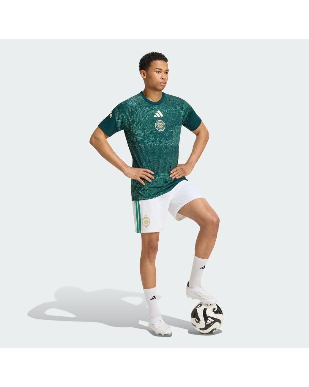 Adidas Green Celtic Fc 26/27 Tiro26 Pre Match Shirt for men