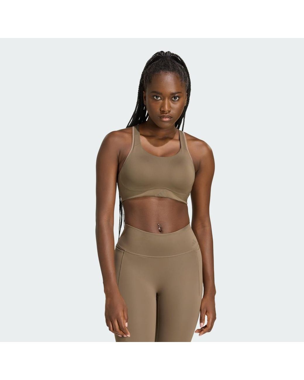 Adidas Multicolor Optime Workout High Support Bra