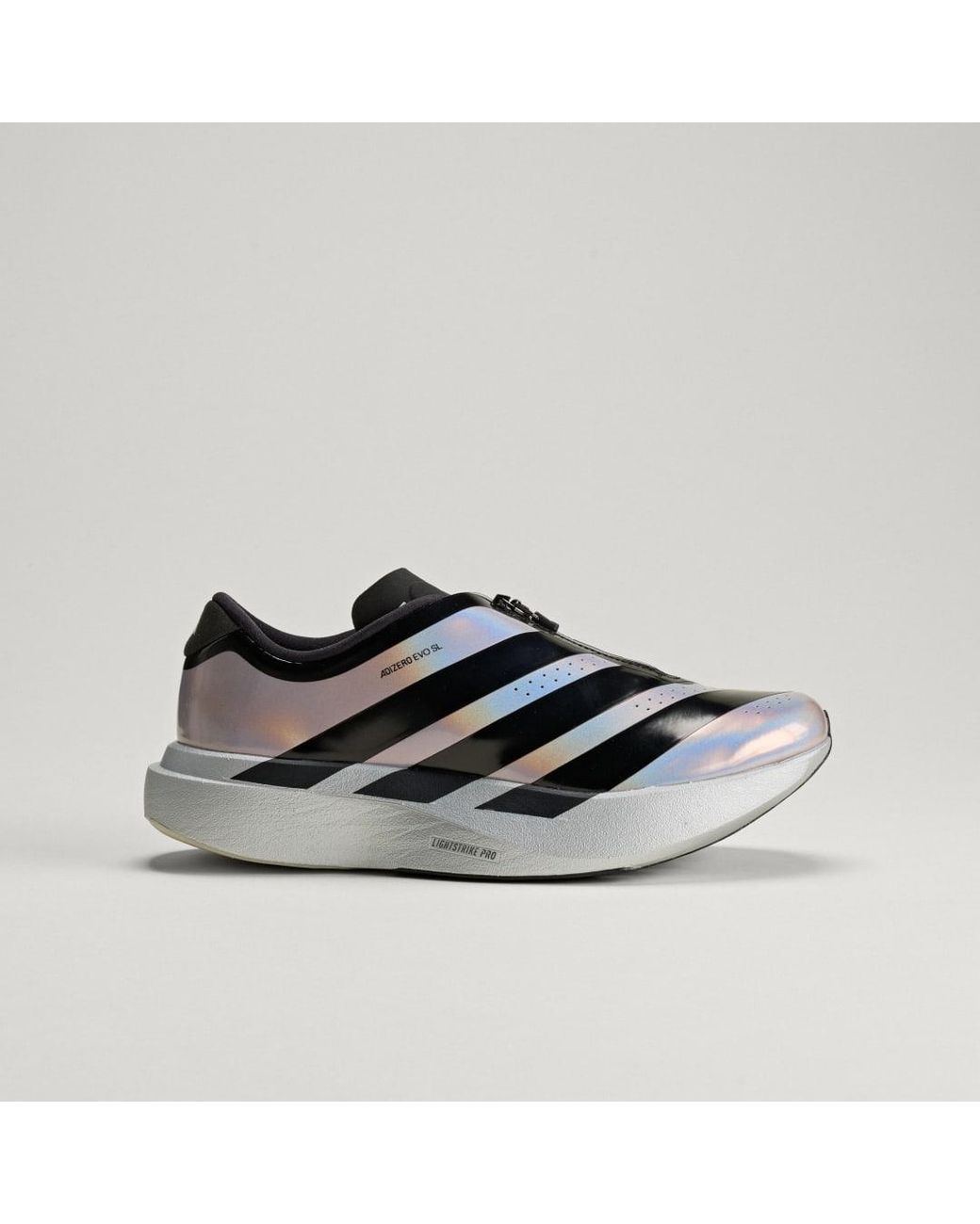 Adidas Black Adizero Evo Sl Zip Shoes