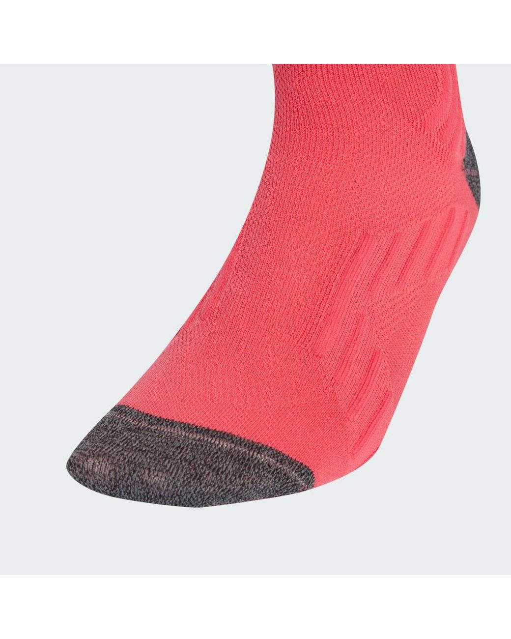 Adidas Pink Running Comfy Calf Sock Dipdye