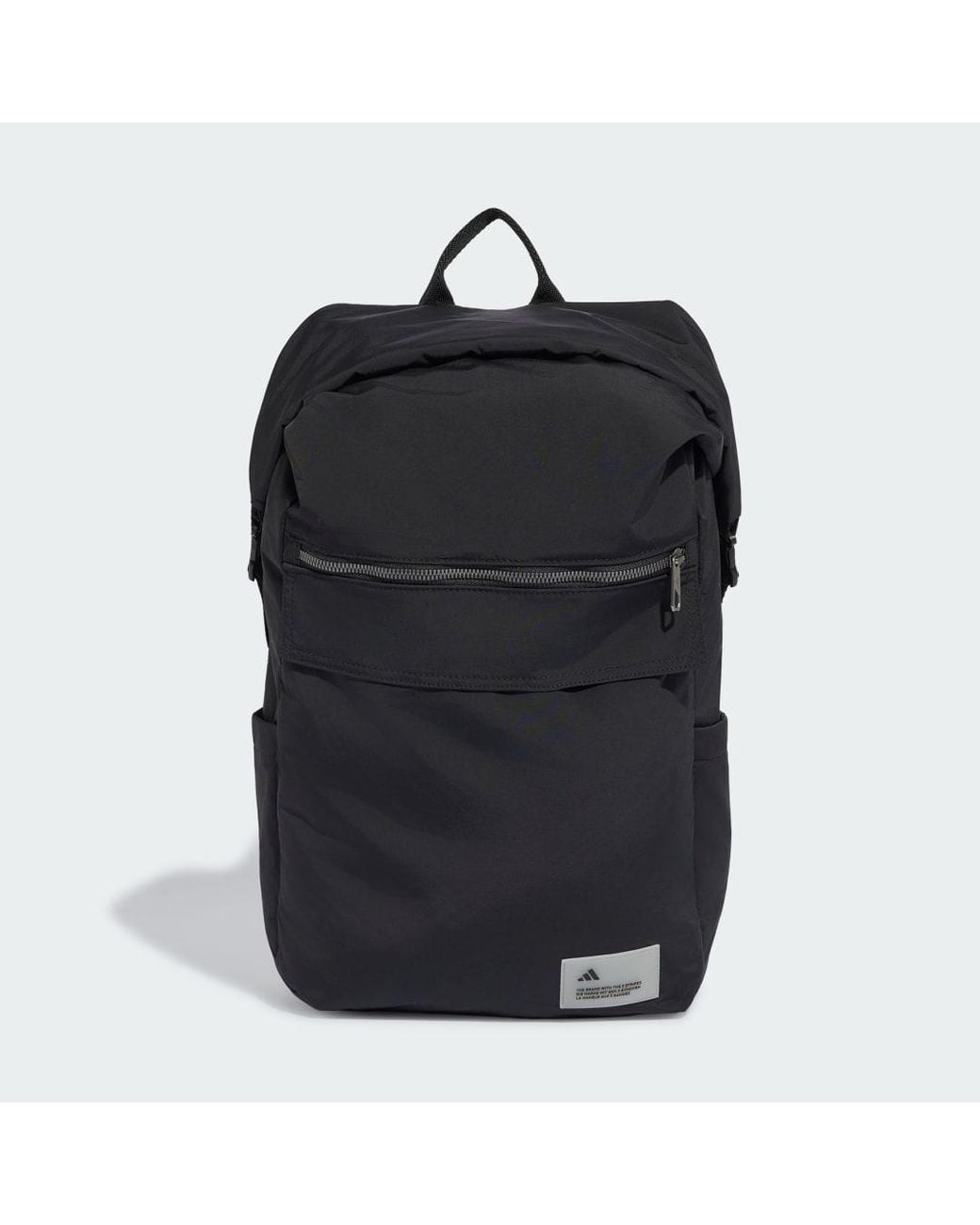 Adidas Black City Tech Roll Top Backpack