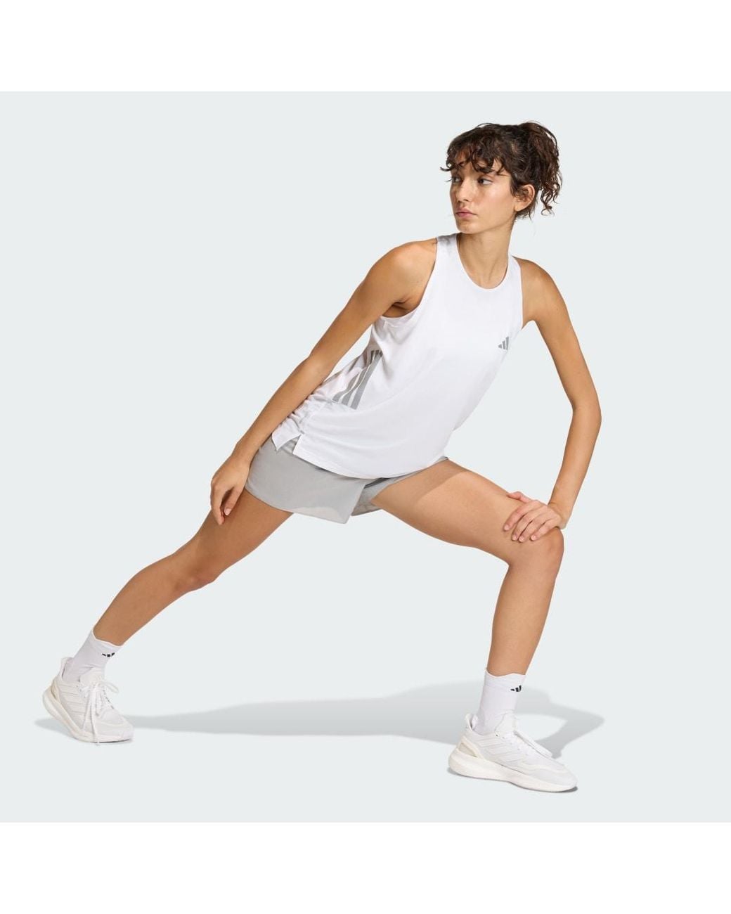 Adidas White Adi365 Climacool Tank