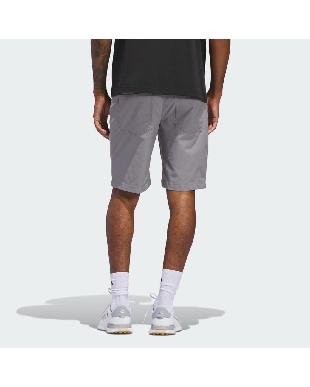 Adidas Gray Ultimate365 5-Pocket Golf Shorts for men