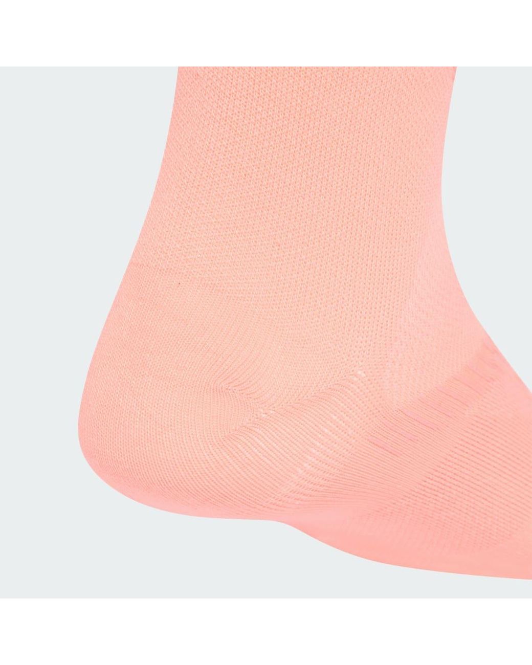 Adidas Pink Running Light Crew Sock