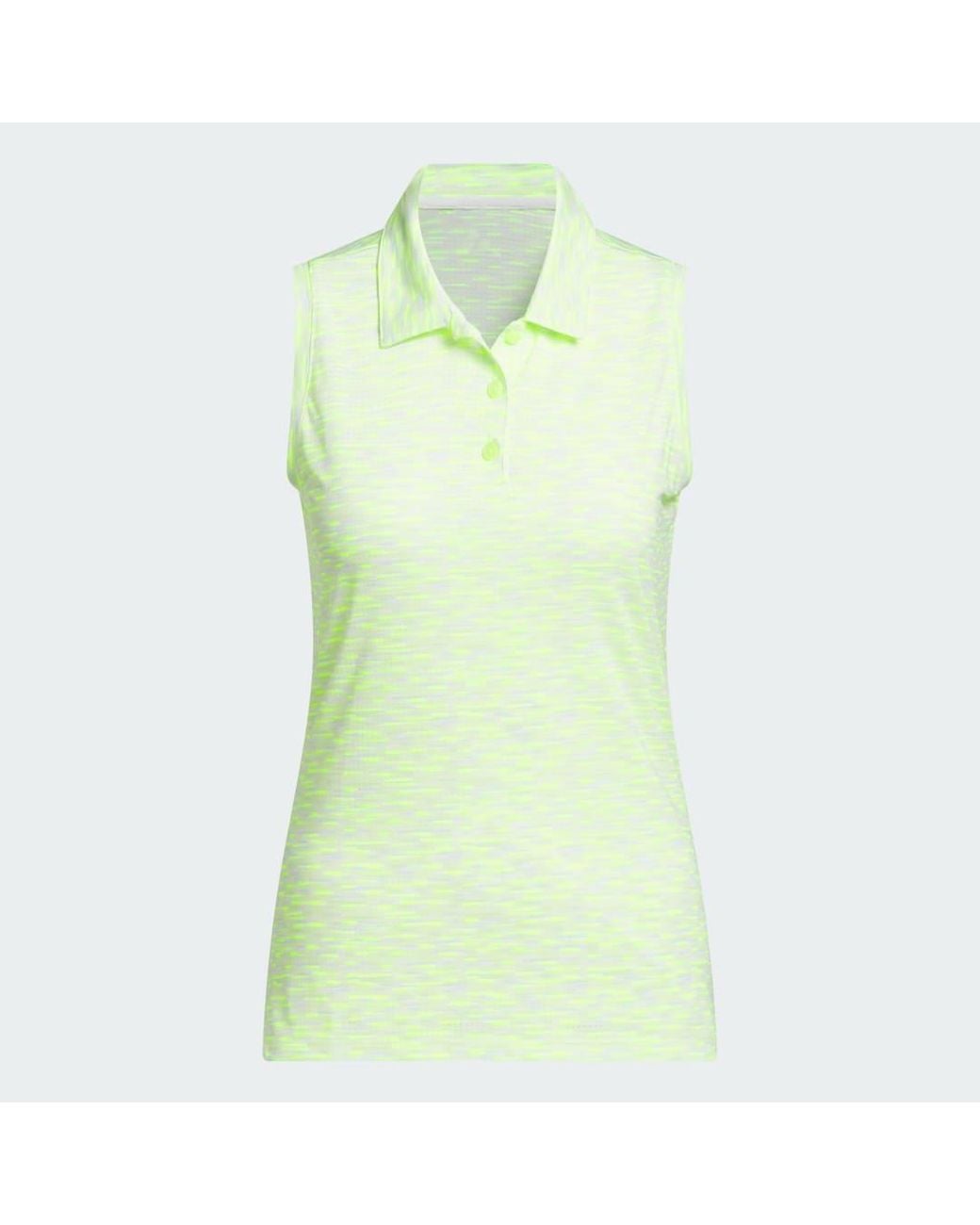 Adidas Green Ultimate365 Climacool Mesh Printed Polo Shirt