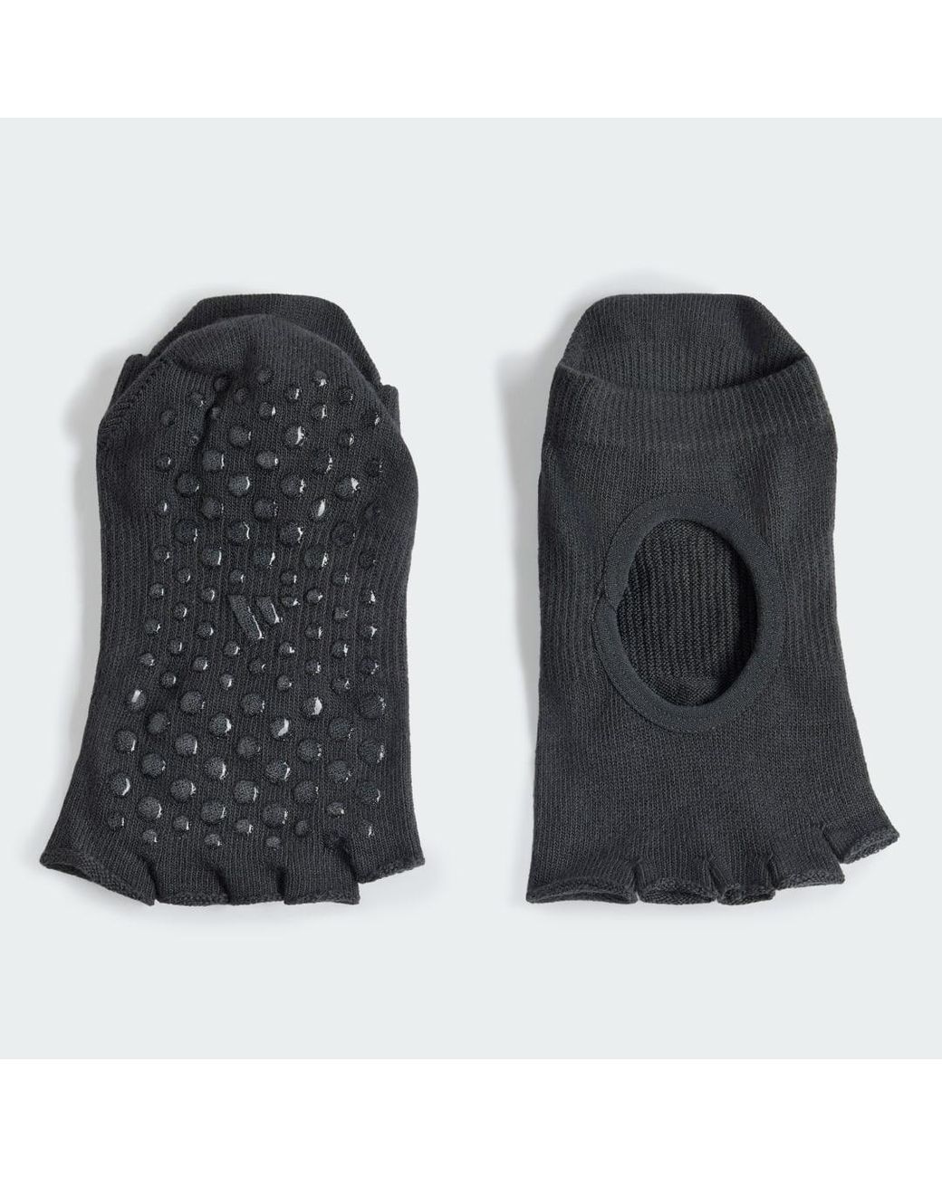 Adidas Black Yoga Pilates 5 Toe Socks