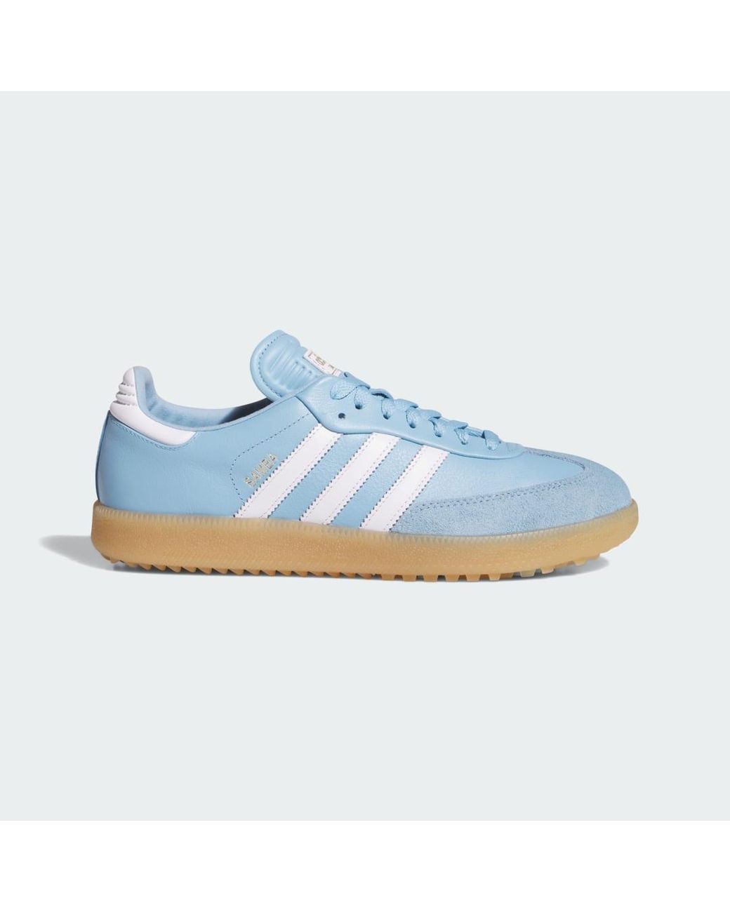 Adidas Blue Samba Spikeless Golf Shoes