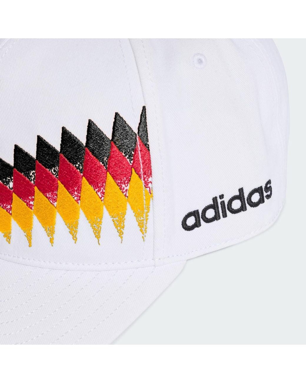 Adidas White Germany 26 Snap Back Cap