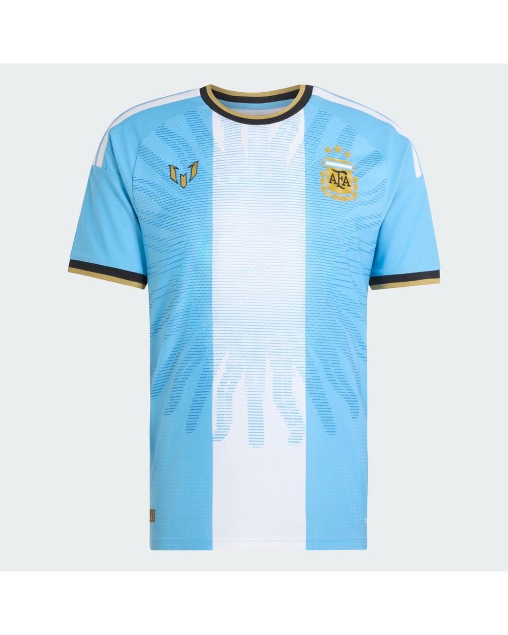 Adidas Blue Argentina Messi 26 Authentic Jersey for men
