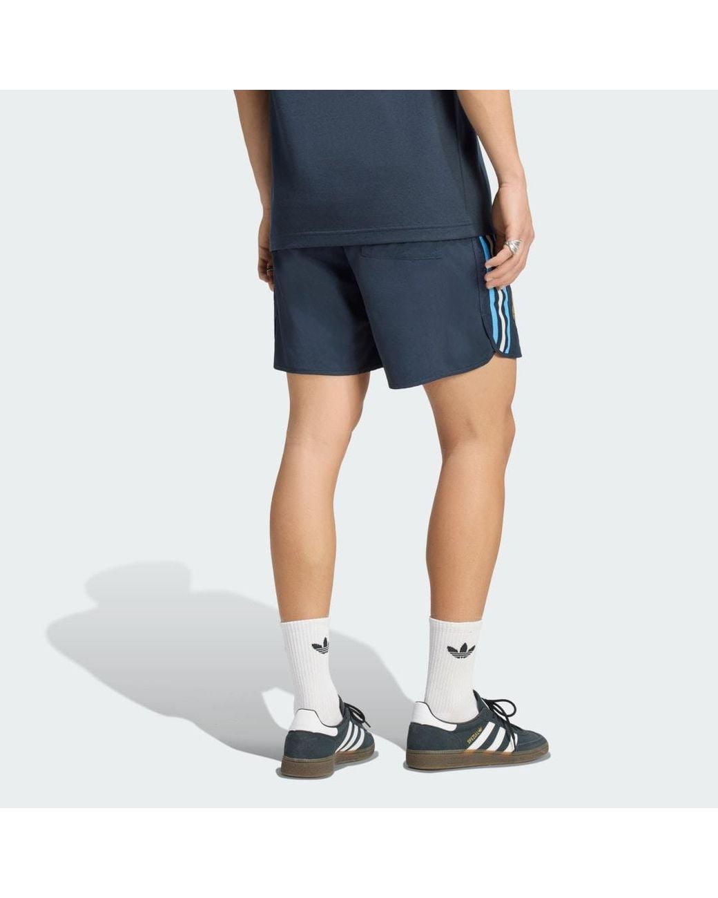 Adidas Blue Argentina Messi 26 Shorts for men