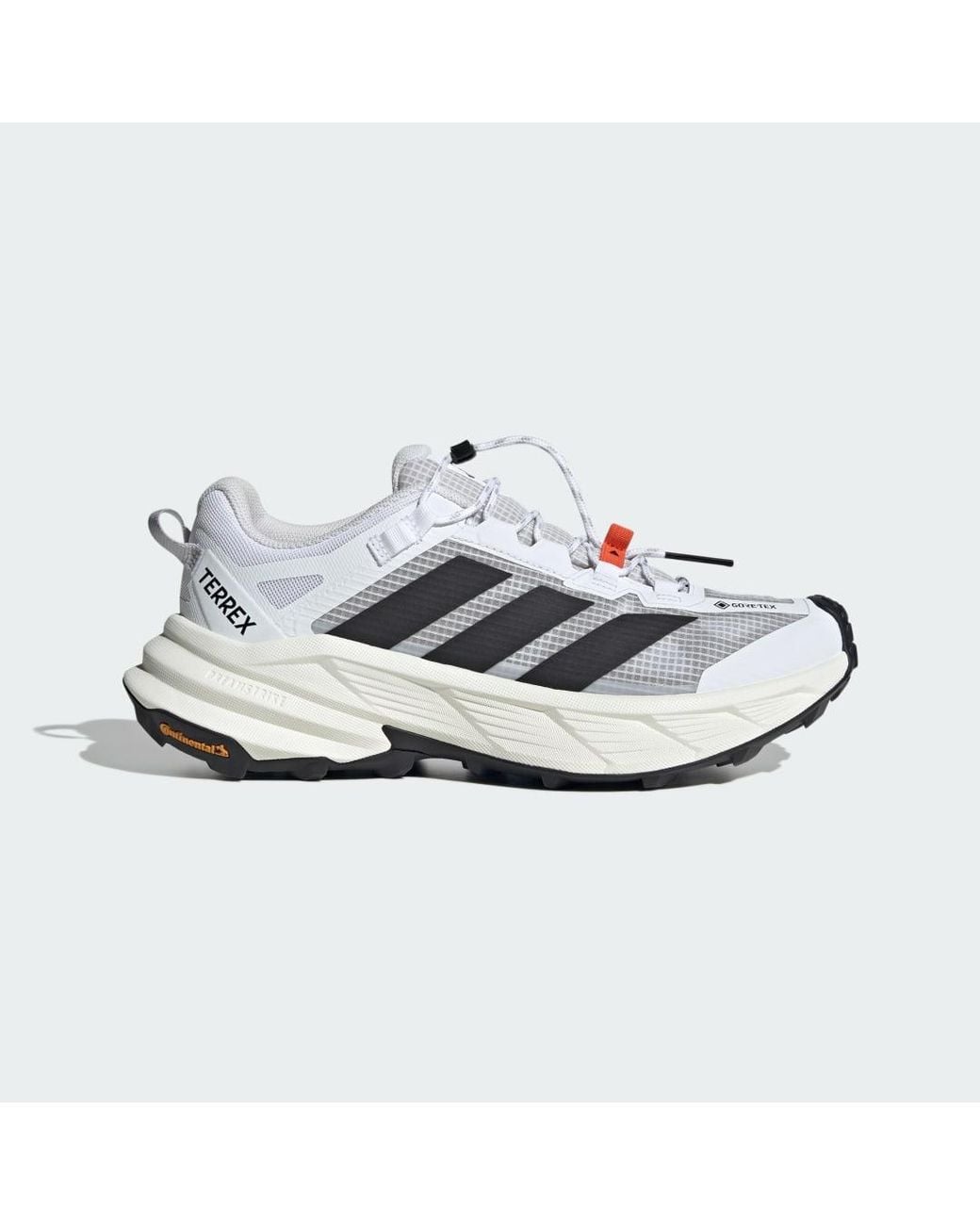 Adidas White Terrex Freehiker Sl Gore-Tex Hiking Shoes for men