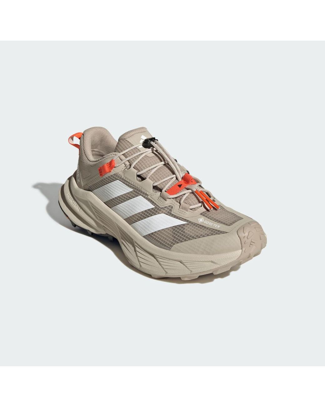 Adidas White Terrex Freehiker Sl Gore-Tex Hiking Shoes for men