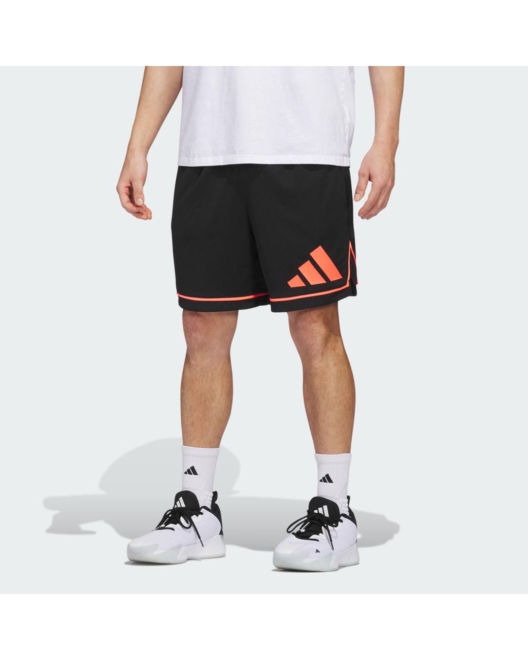 Adidas Black Basketball Badge Of Sport Shorts for men