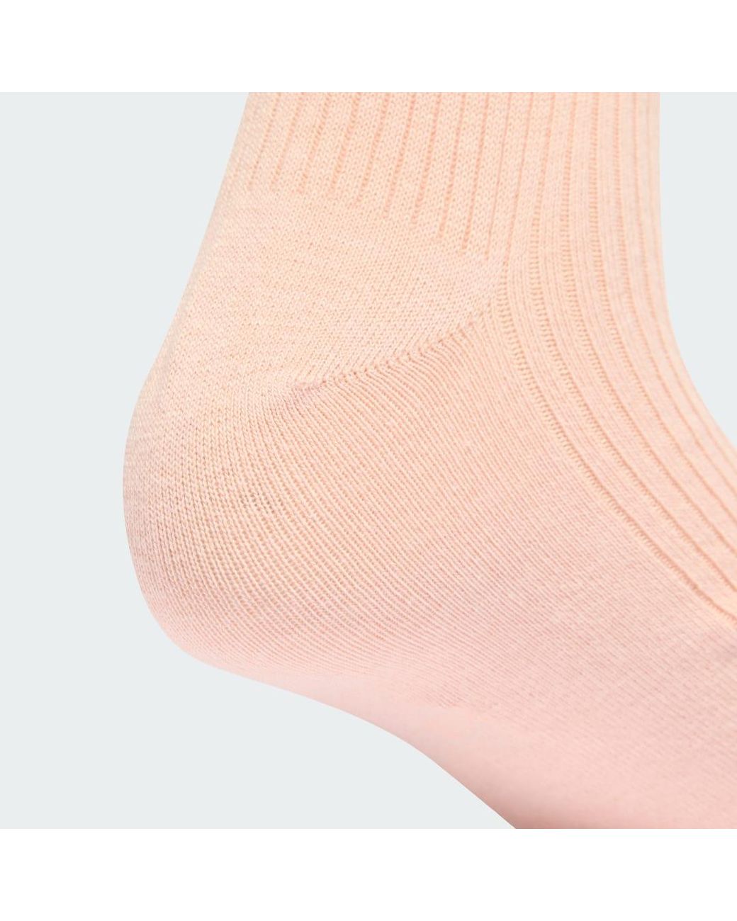 Adidas Natural Ruffle Quarter Socks