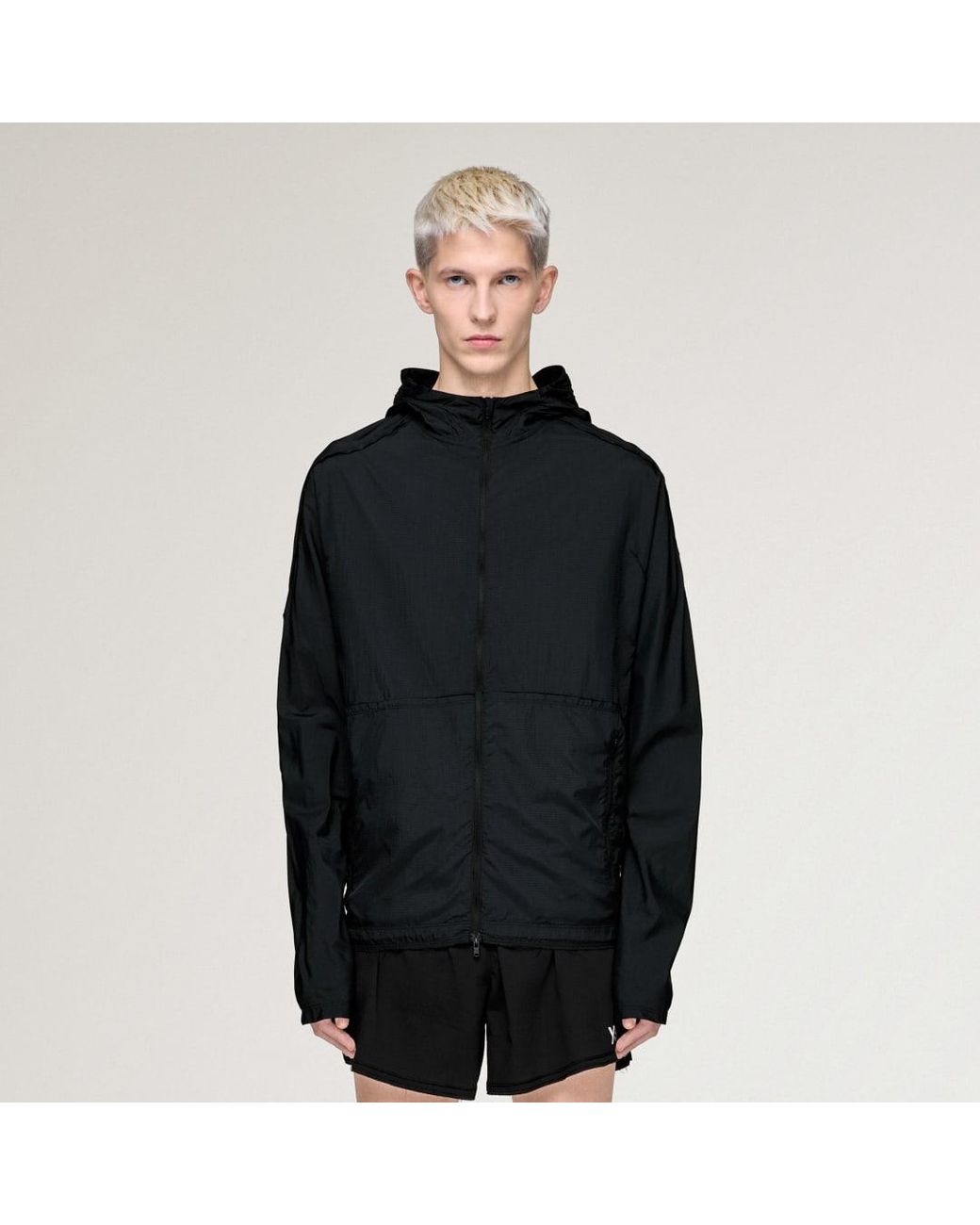 Adidas Black Y-3 Running Jacket for men