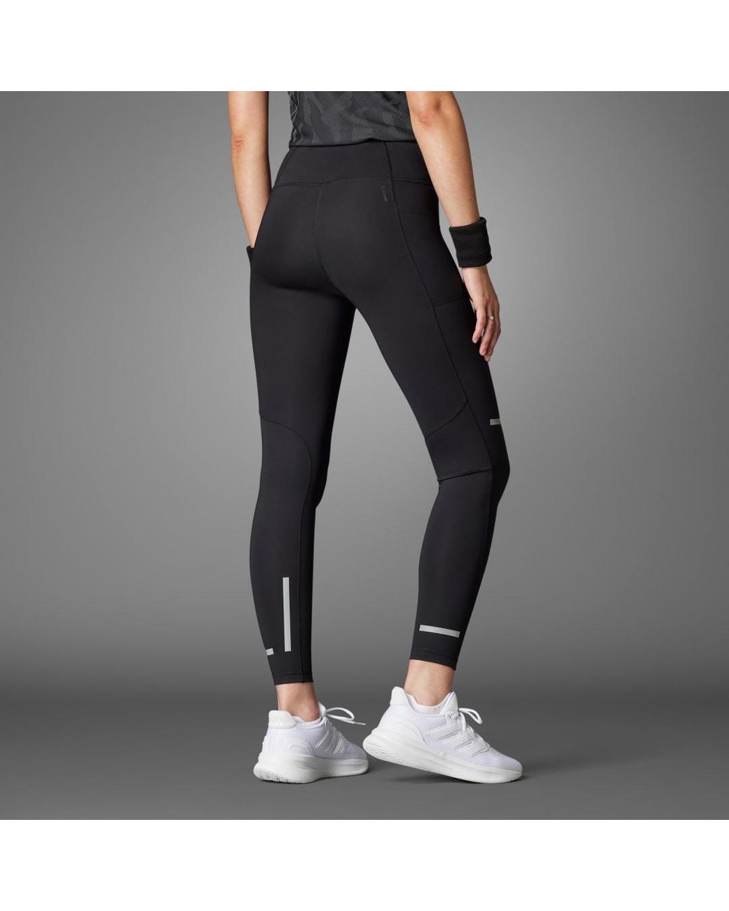 Adidas Black Ultimate Reflective 7/8 Leggings