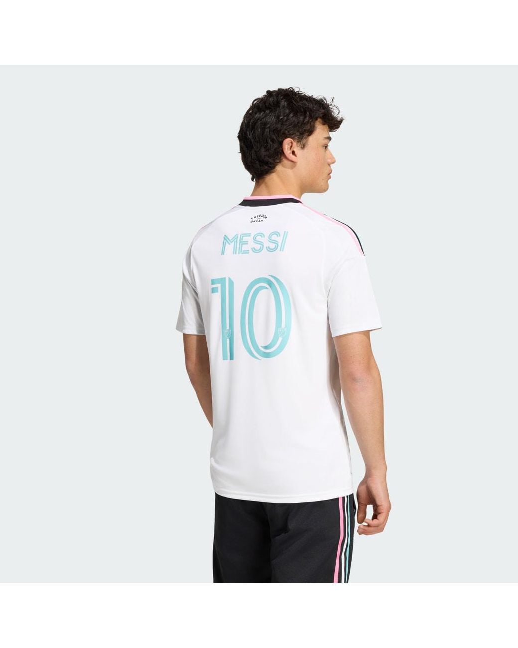 Adidas White Inter Miami Cf 2026 Third Jersey Messi for men