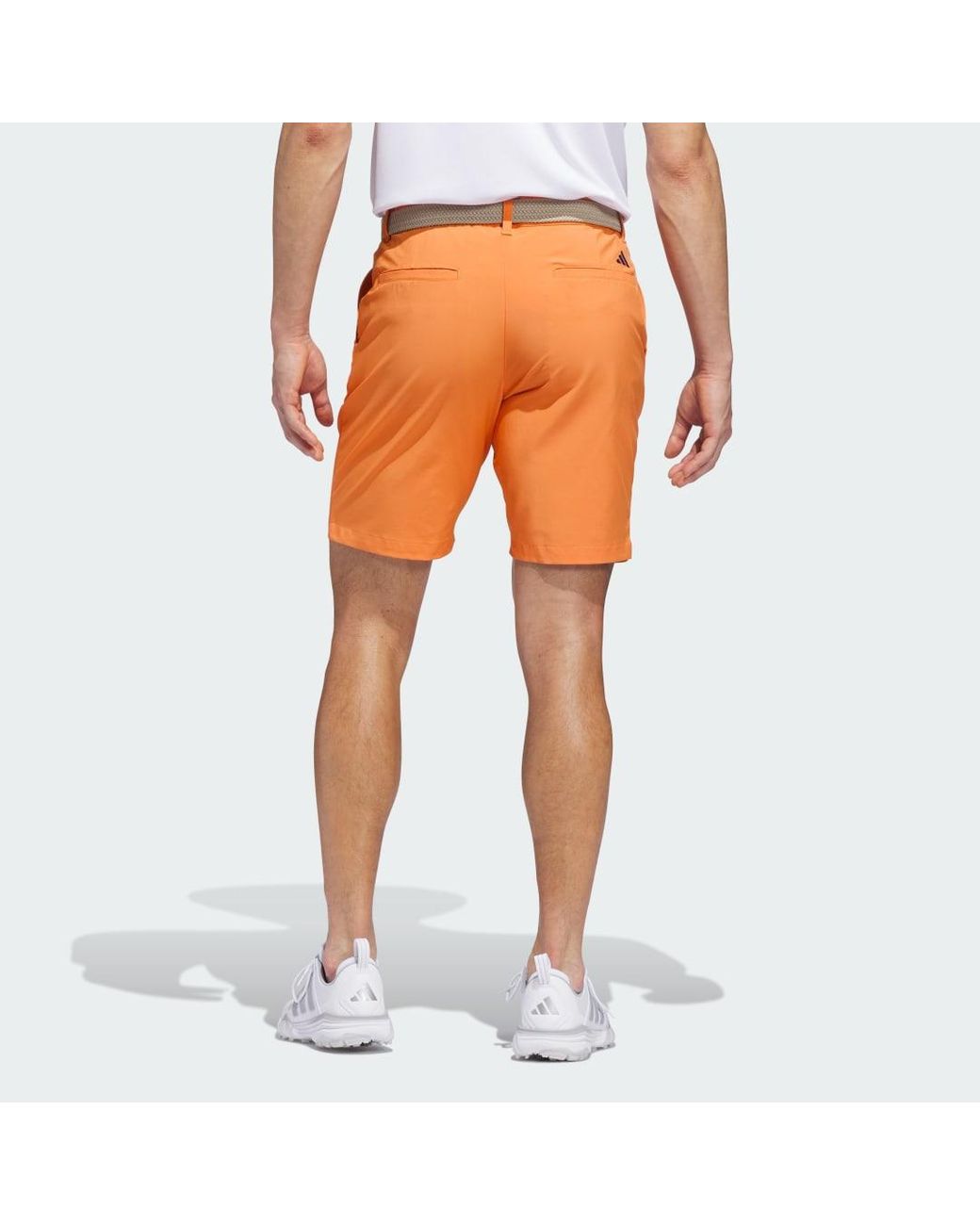 Adidas Orange Ultimate365 8.5-Inch Golf Shorts for men