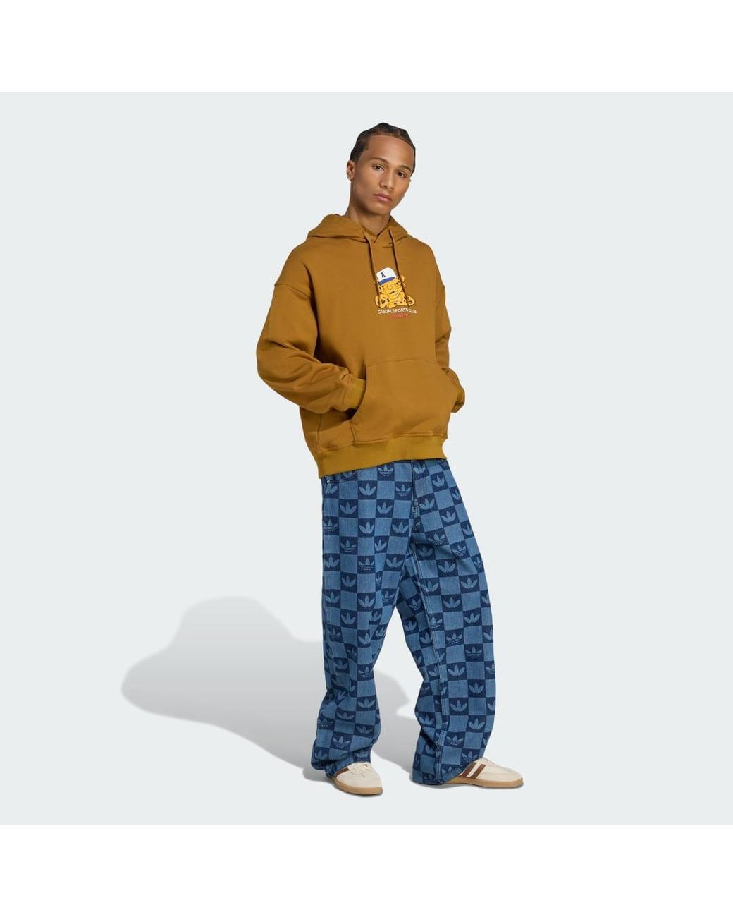 Adidas Metallic Wabash Loose Hoodie for men