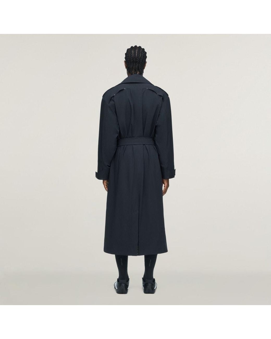 Adidas Blue X Entire Studios Uniform Trenchcoat for men