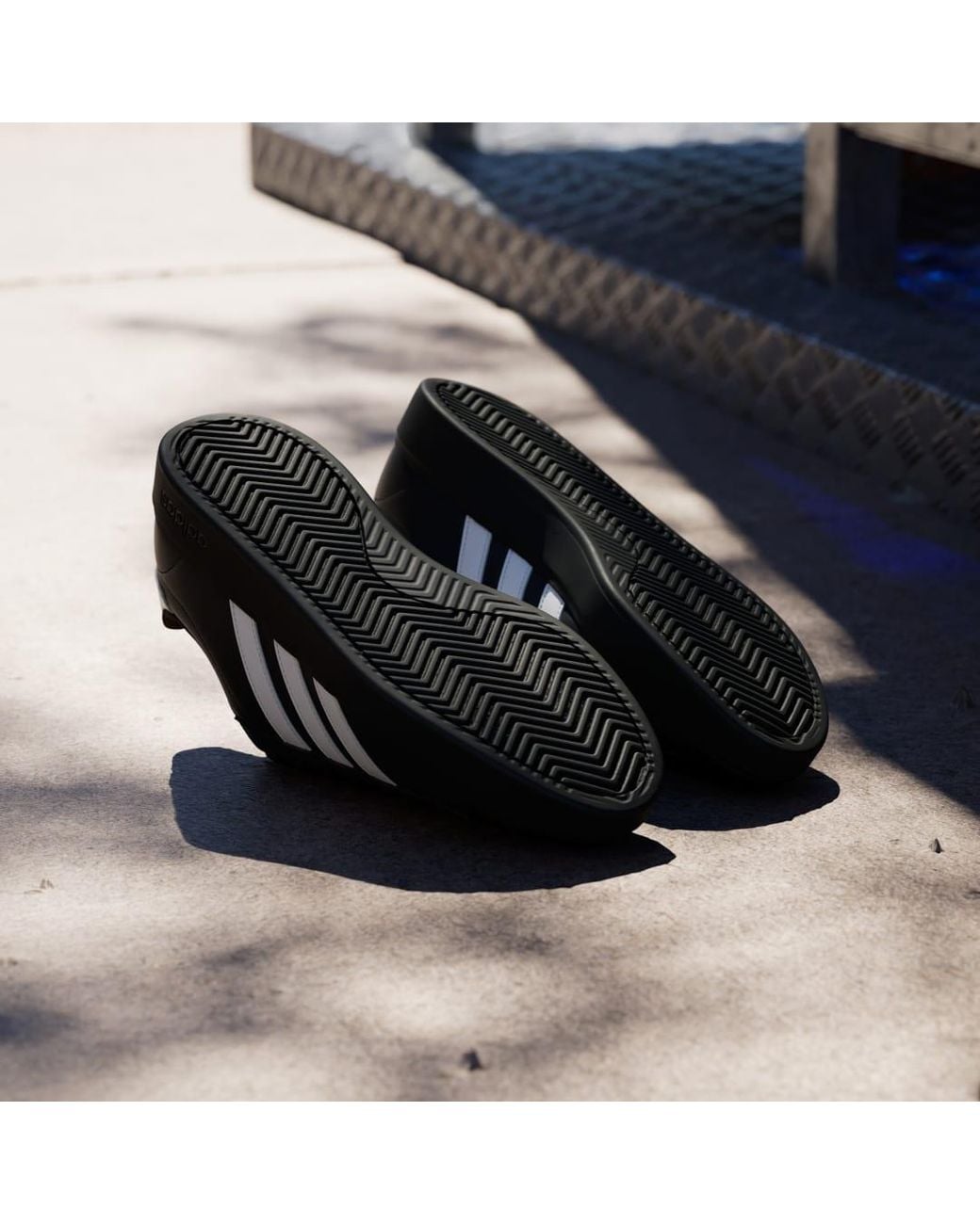 Adidas Black Grand Court 2.0 Shoes for men