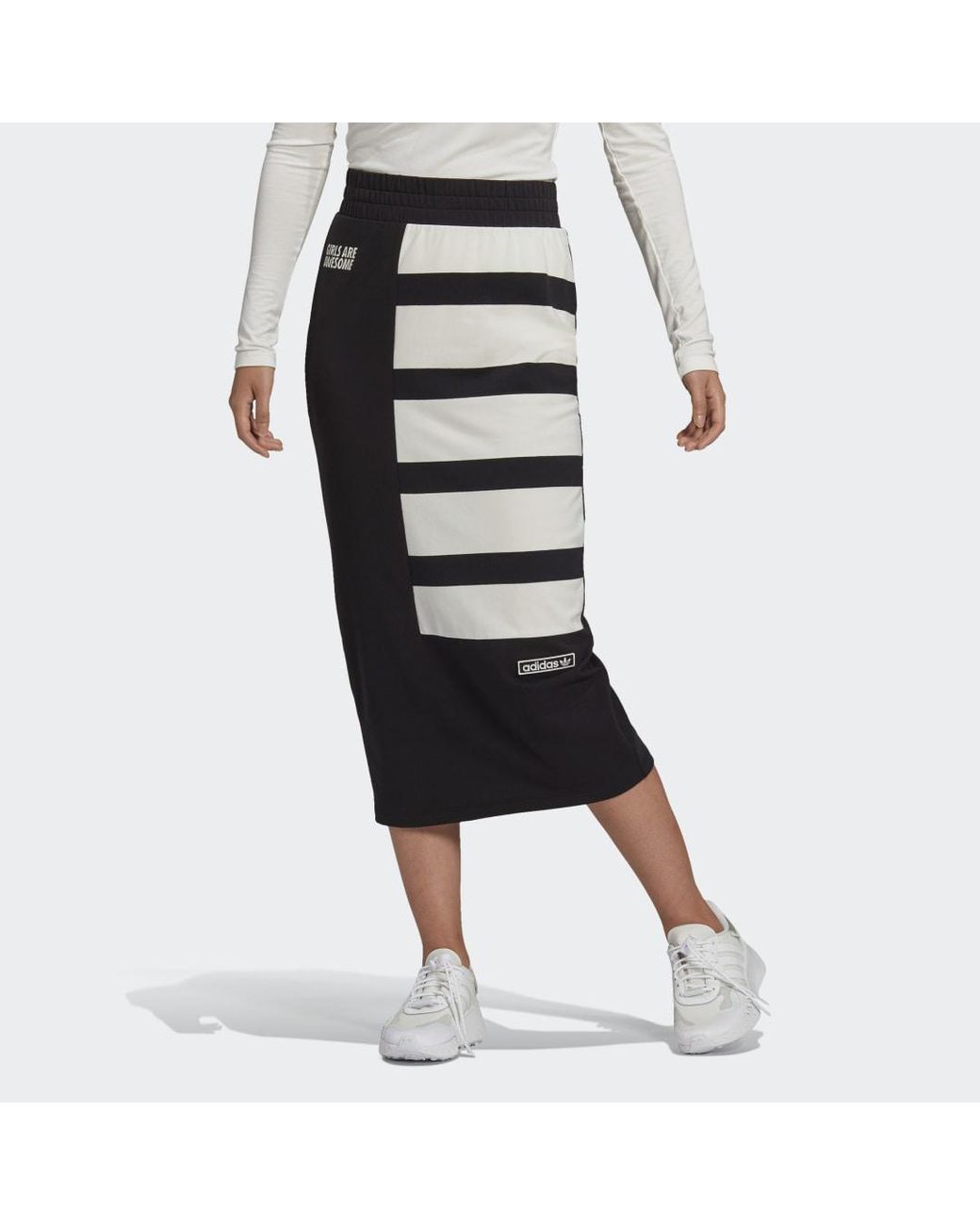 adidas Girls Are Awesome Rok in het Zwart | Lyst NL