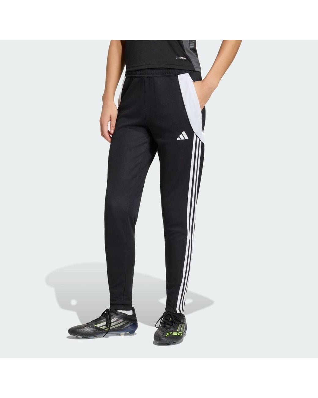 Adidas Black Tiro 24 Training Tracksuit Bottoms