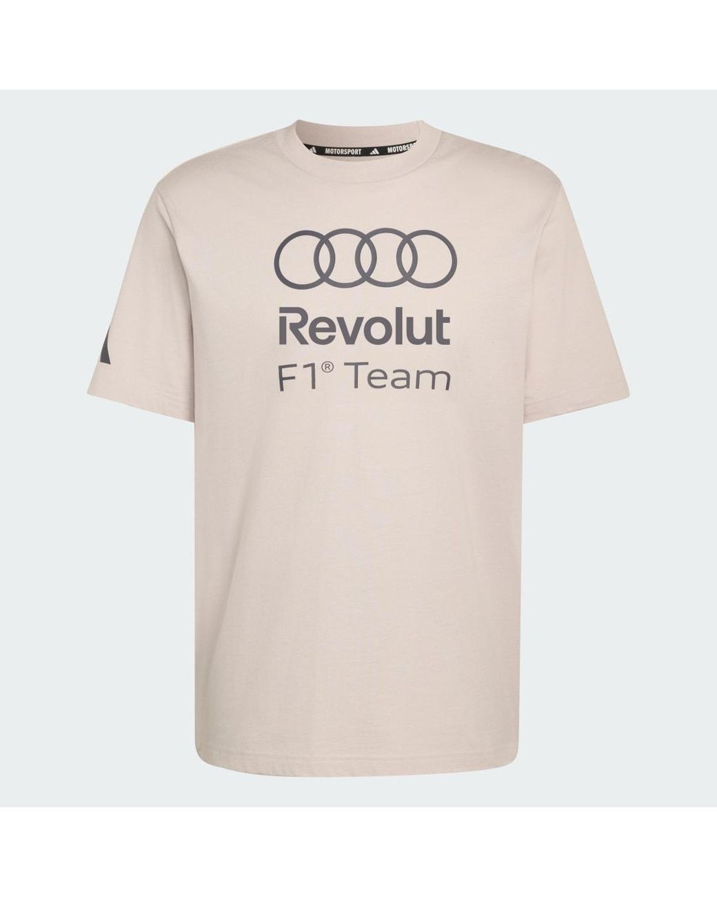Adidas Natural Motorsport Audi Revolut F1 Team Dna Graphic Tee Ke6123 for men