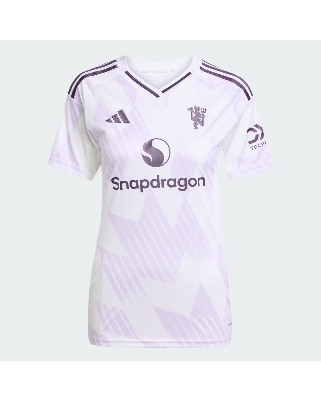 Adidas White Manchester United 25/26 Away Jersey