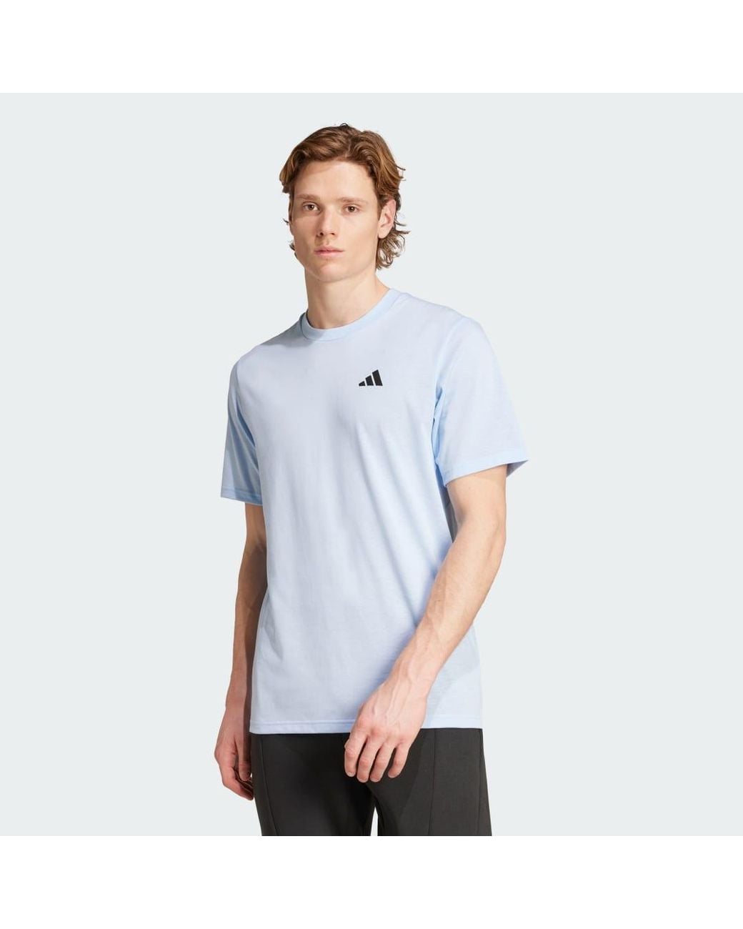 Adidas Blue Train Essentials Feelready Training T-Shirt for men