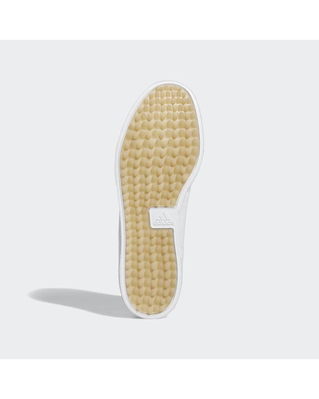 Adidas White Retrocross 25 Spikeless Golf Shoes for men