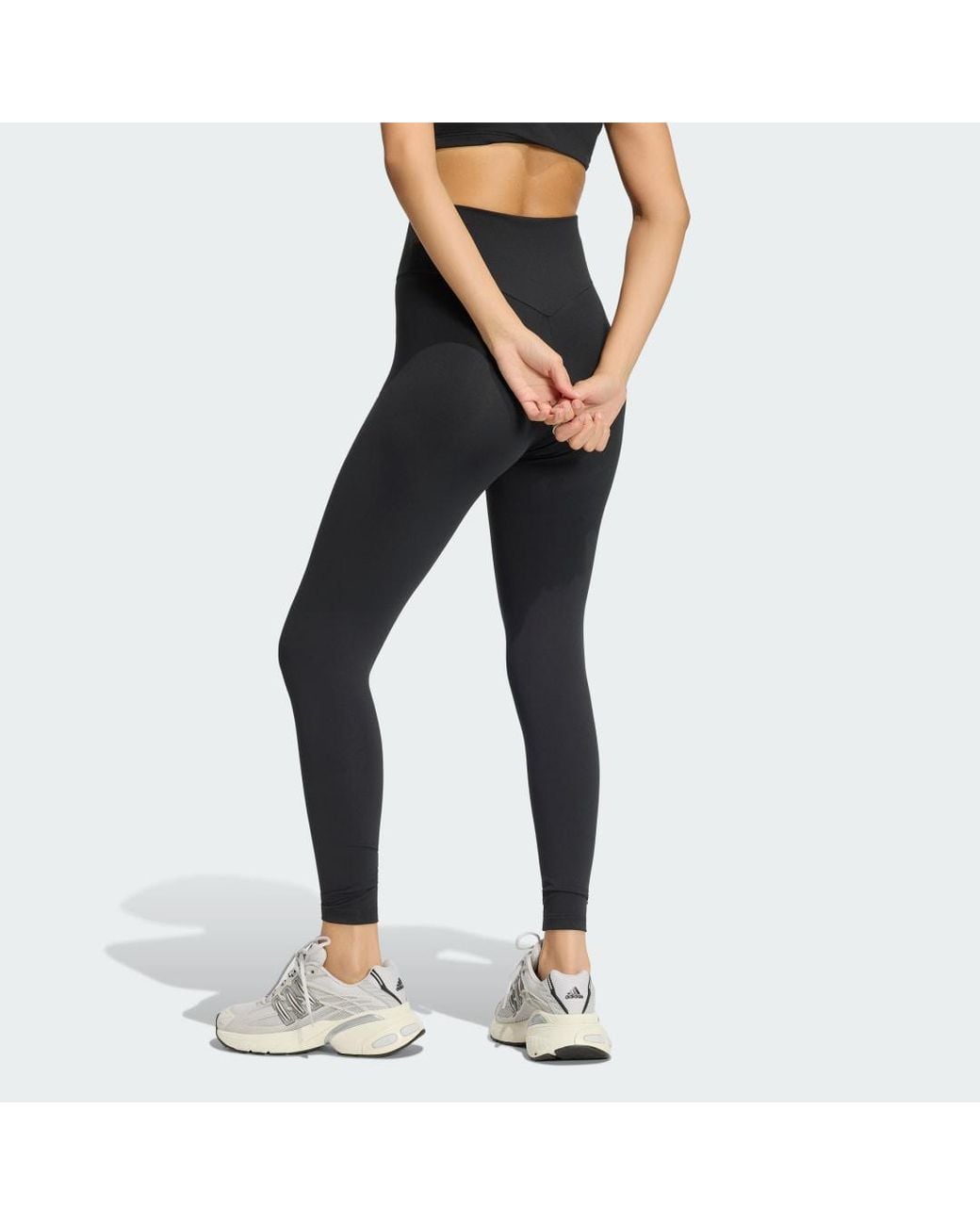 Adidas Blue Essentials Polyester Leggings