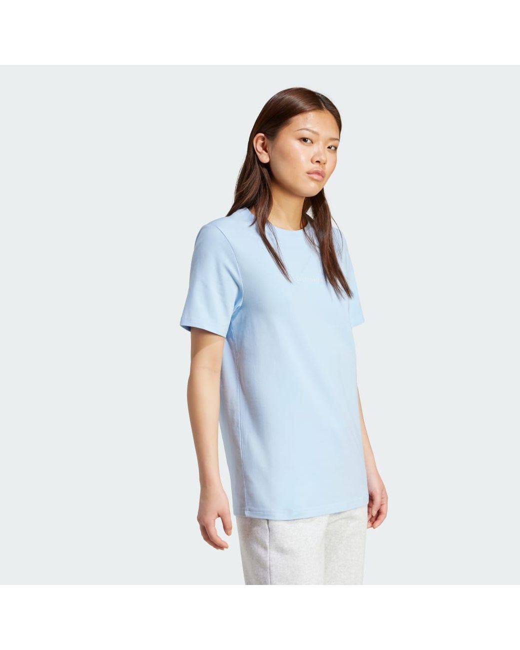 Adidas Blue Codes Doodle Camp Graphic T-Shirt