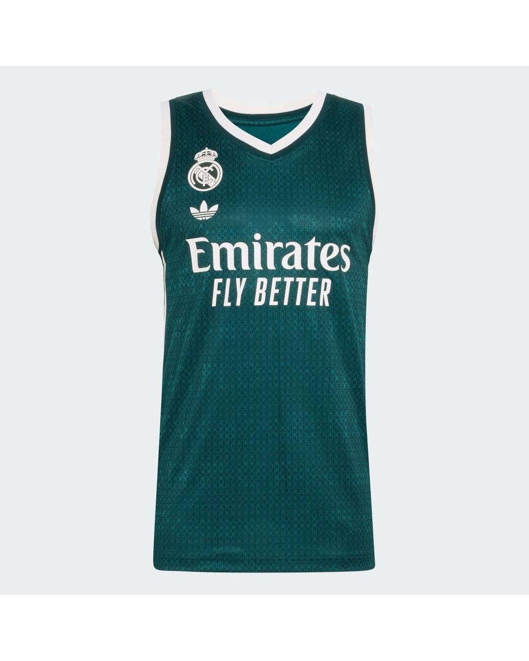 Adidas Green Real Madrid Bb Away Jersey for men