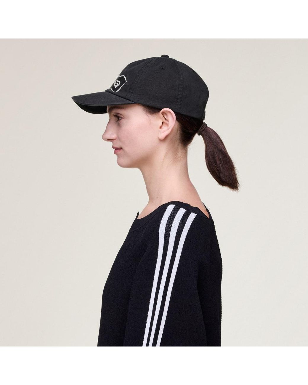 Adidas White Y-3 Graphic Dad Cap