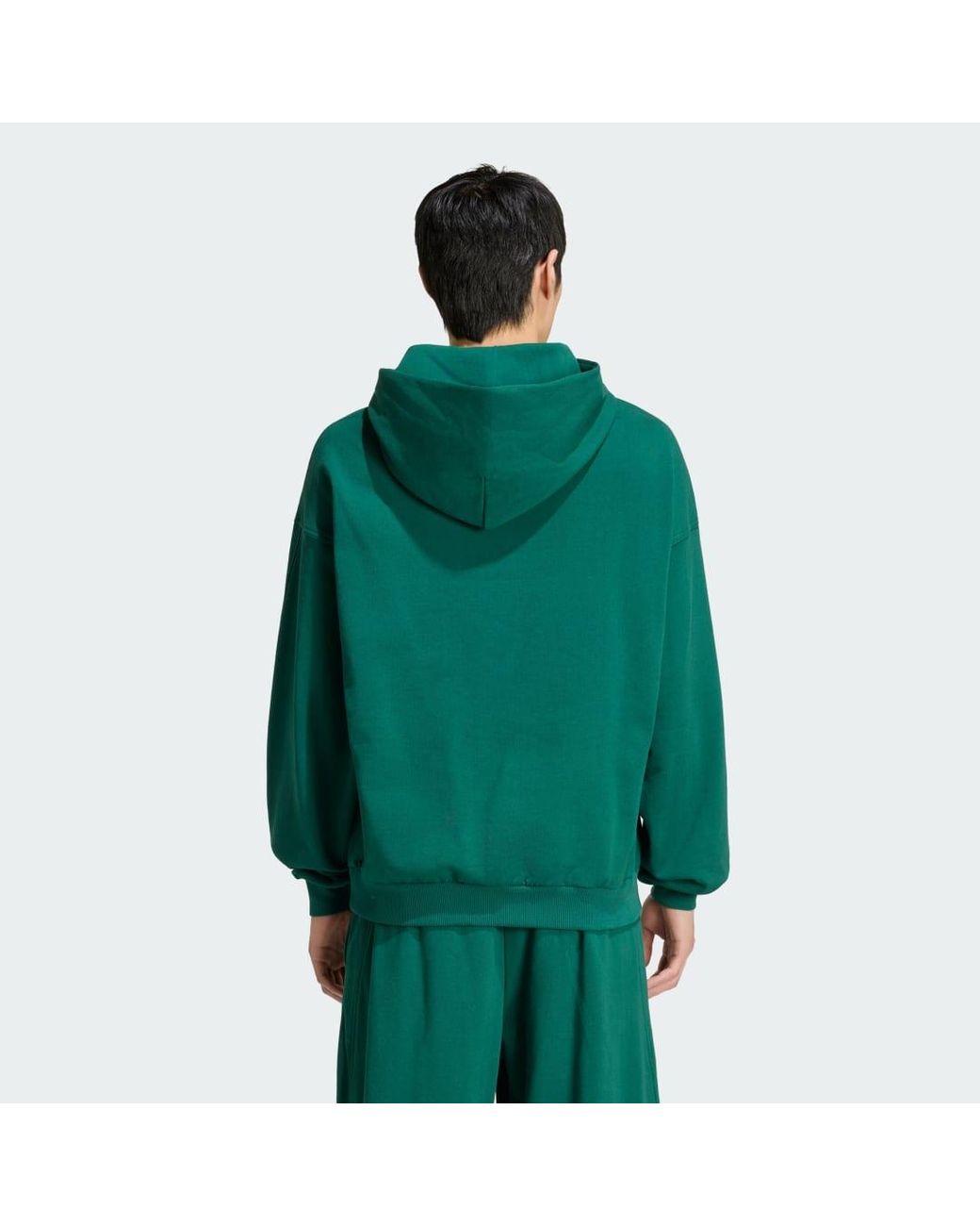 Adidas Green Kit Small Logo Hoodie for men