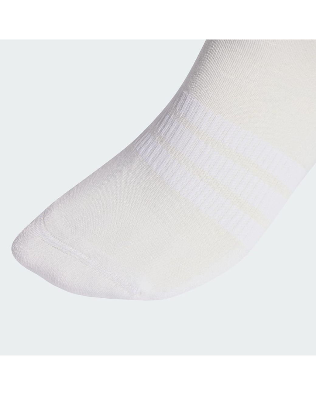 Adidas White Cushioned Crew Socks 6 Pair Pack