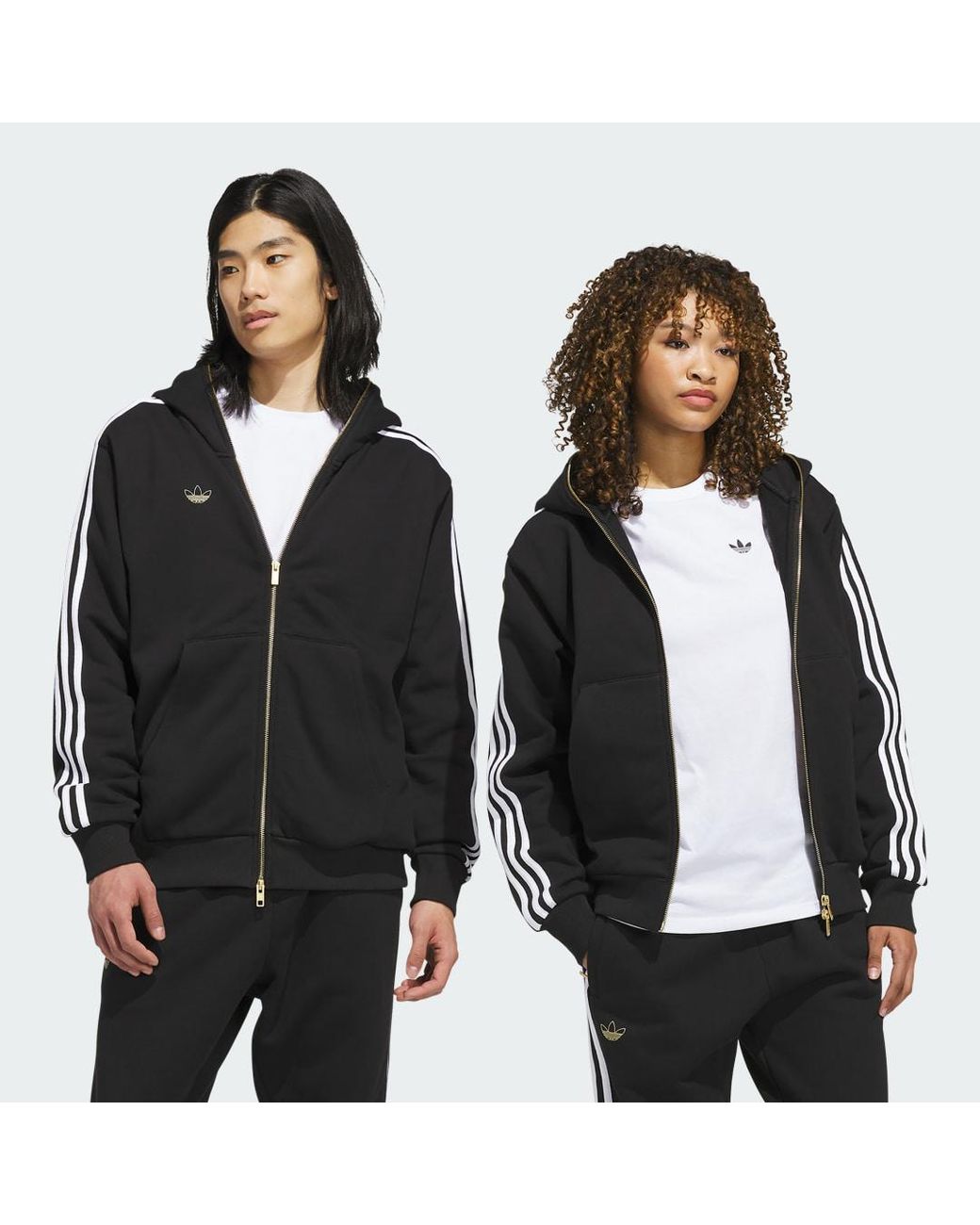 Adidas Black Skateboarding X Tyshawn Full Zip Track Jacket