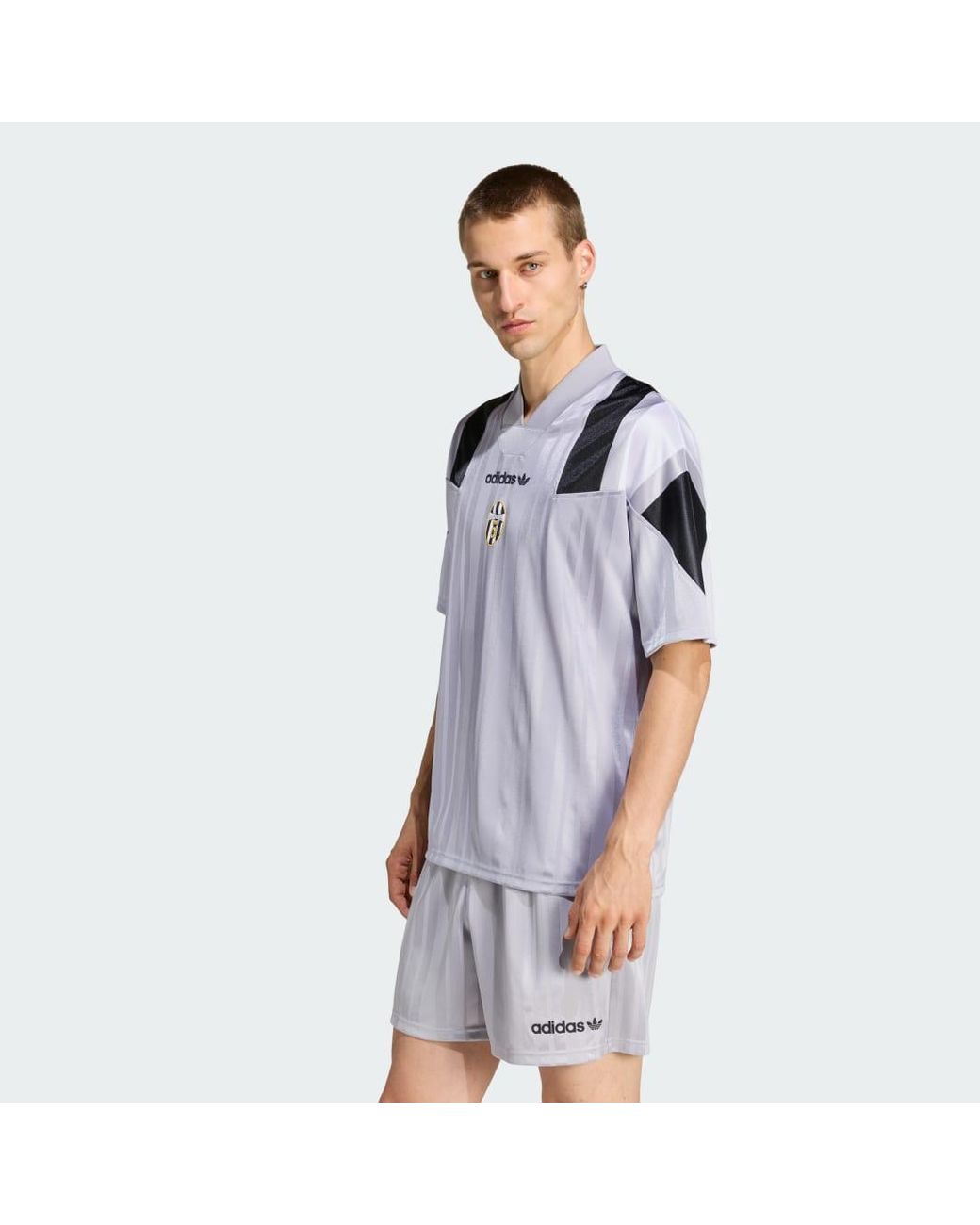 Adidas Gray Juventus Turin Eqt Jersey