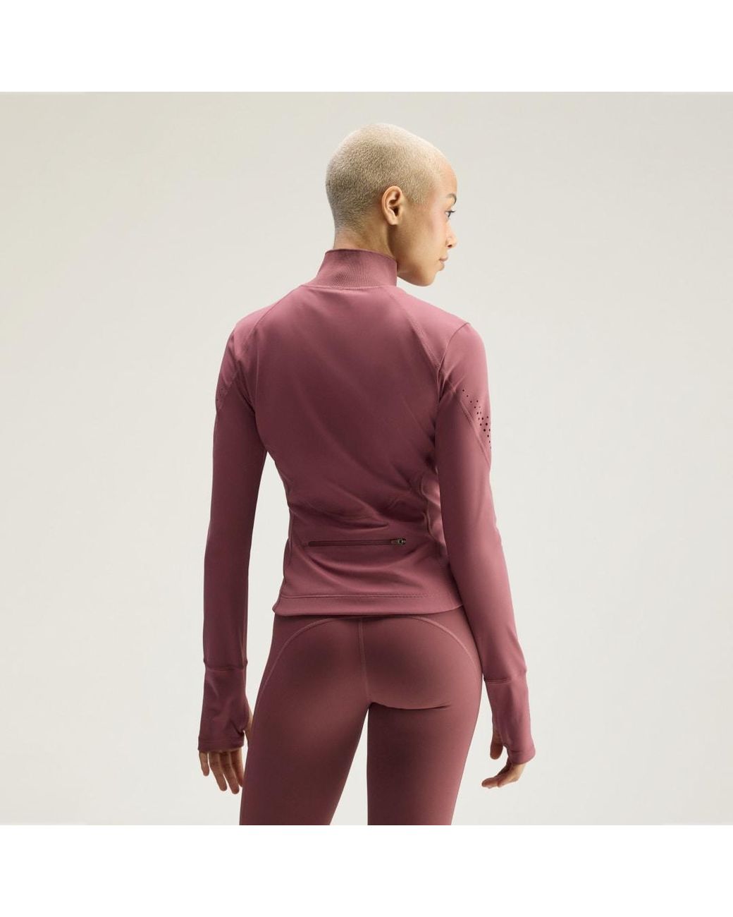 Adidas Red By Stella Mccartney Training Midlayer Jacket