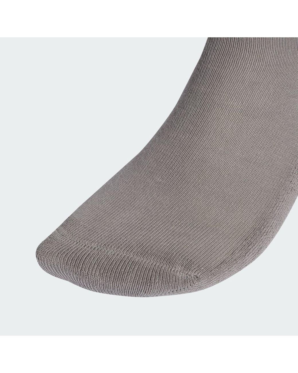 Adidas Gray Mid Ankle Sock 2 Pair Pack
