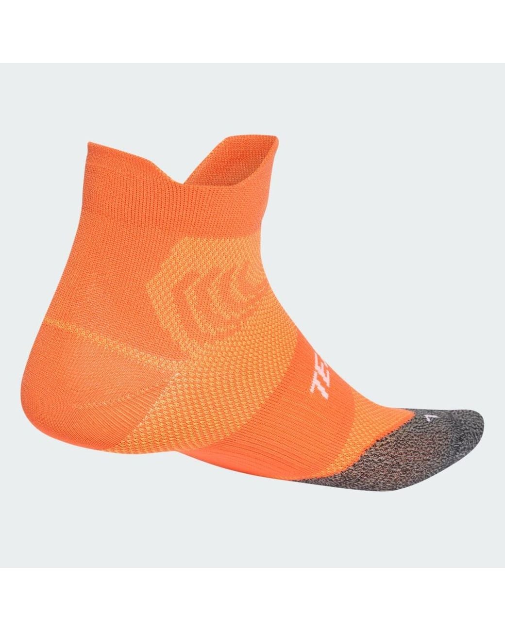 Adidas Orange Terrex Climacool Trail Running Speed Ankle Socks