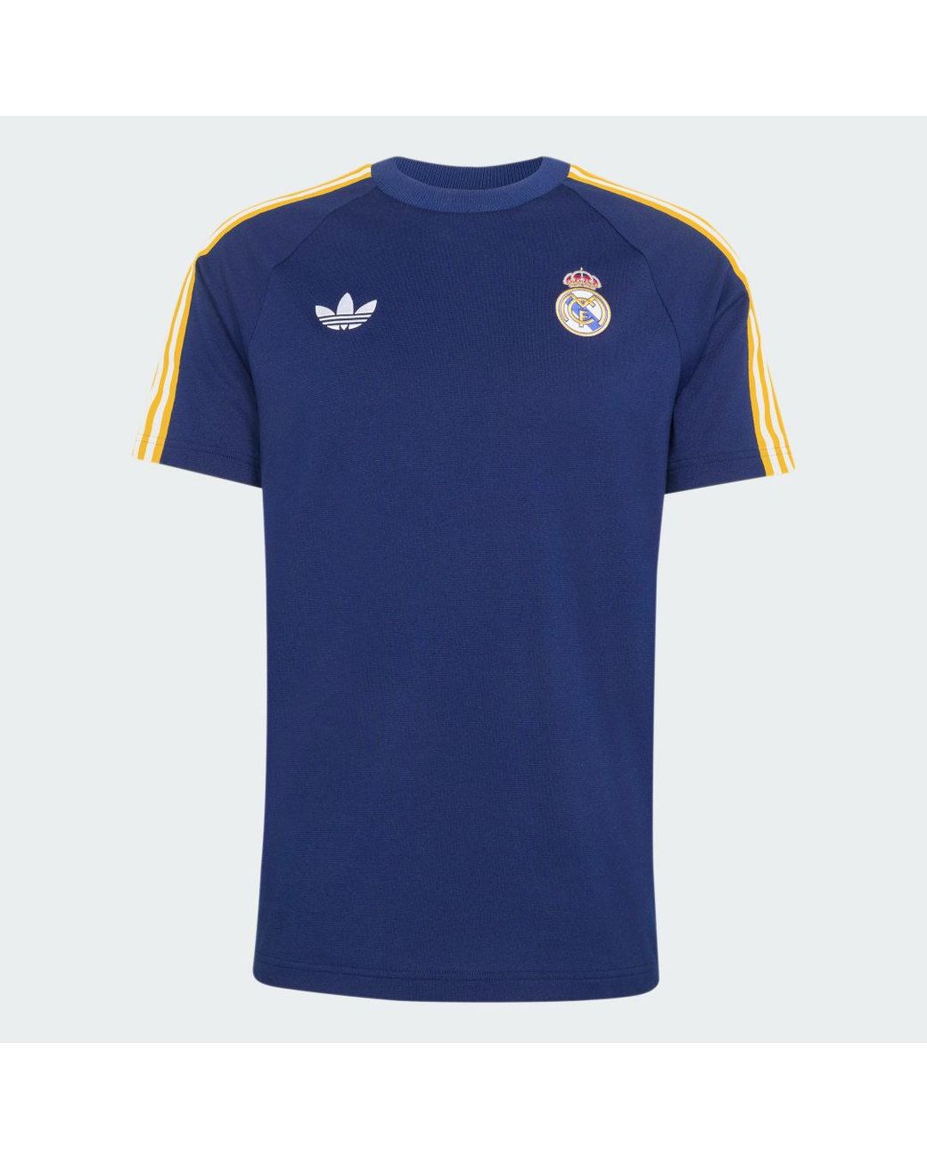 Adidas Blue Real Madrid Originals T-Shirt for men