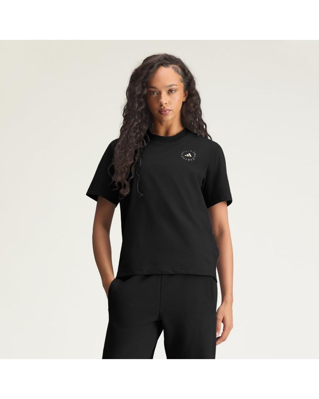 Adidas Black Truecasuals Regular T-Shirt Hr9170 Clothing, Cotton/Polyester