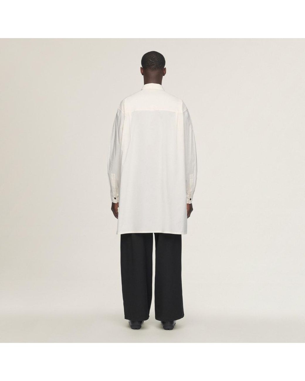 Adidas Natural Y-3 Adaptive Cotton Shirt for men