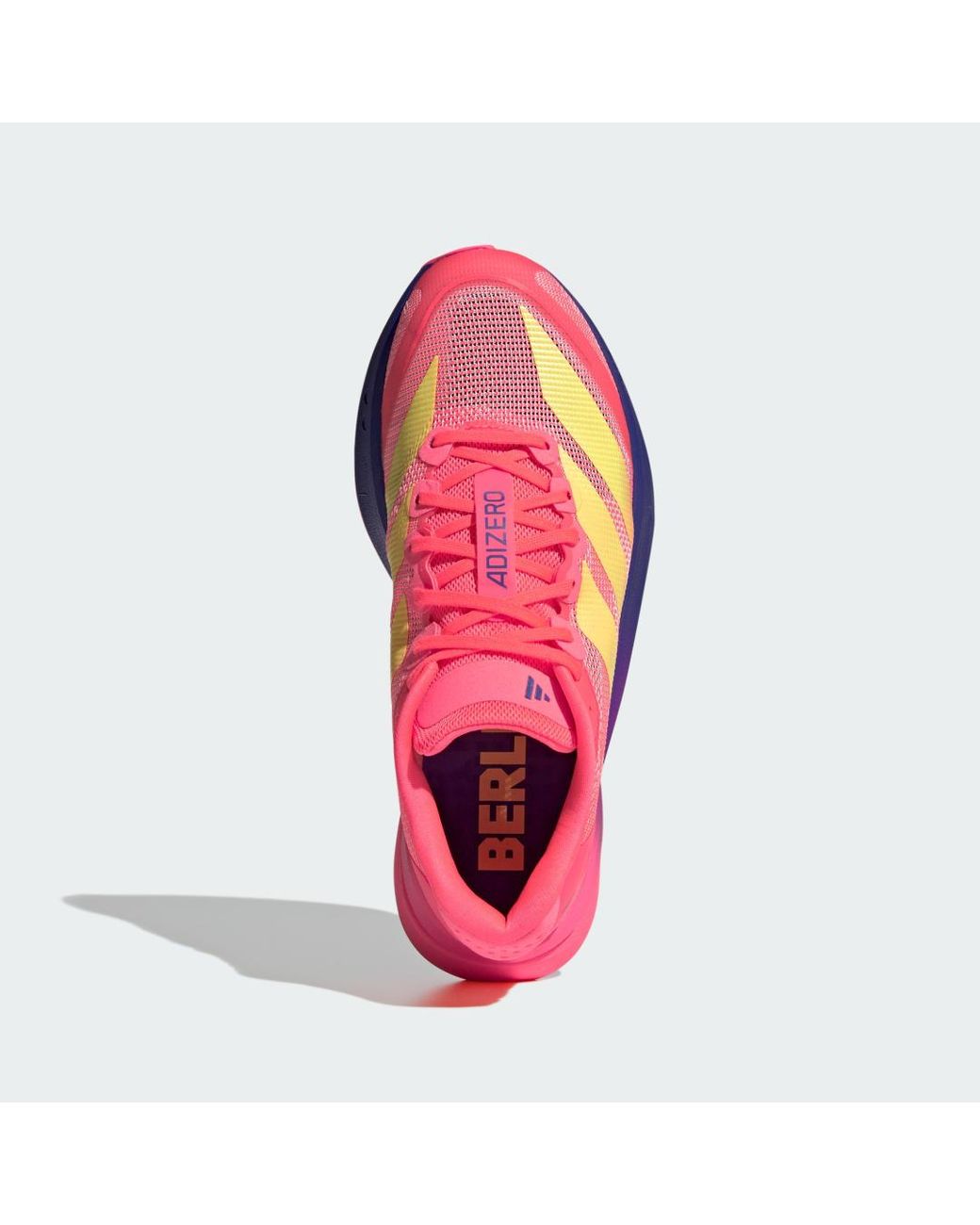 Adidas Pink Adizero Boston 13 Running Shoes