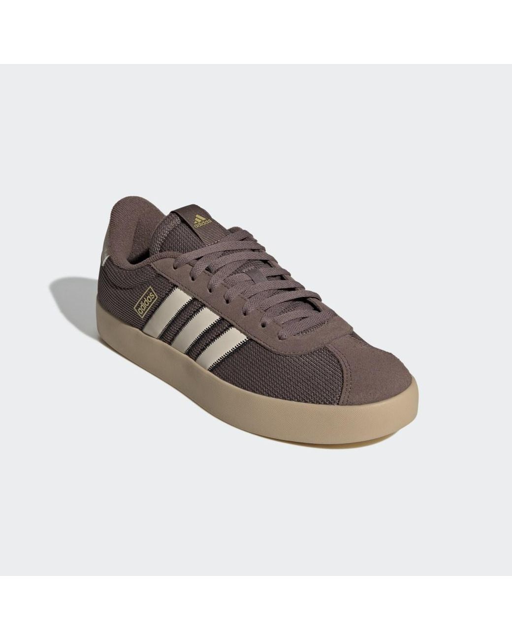 Adidas Brown Vl Court 3.0 Shoes