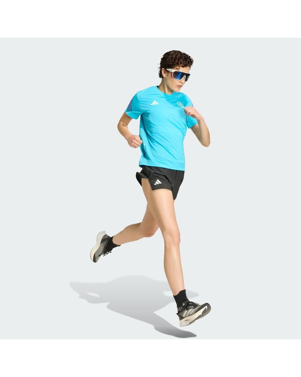 Adidas Blue Vienna Marathon Finisher T-Shirt Short Sleeve